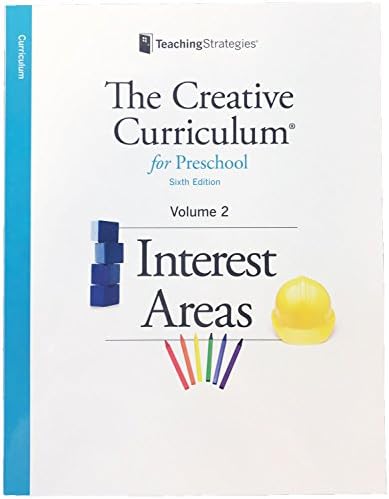 Amazon.com: The Creative Curriculum for Preschool: Interest Areas
